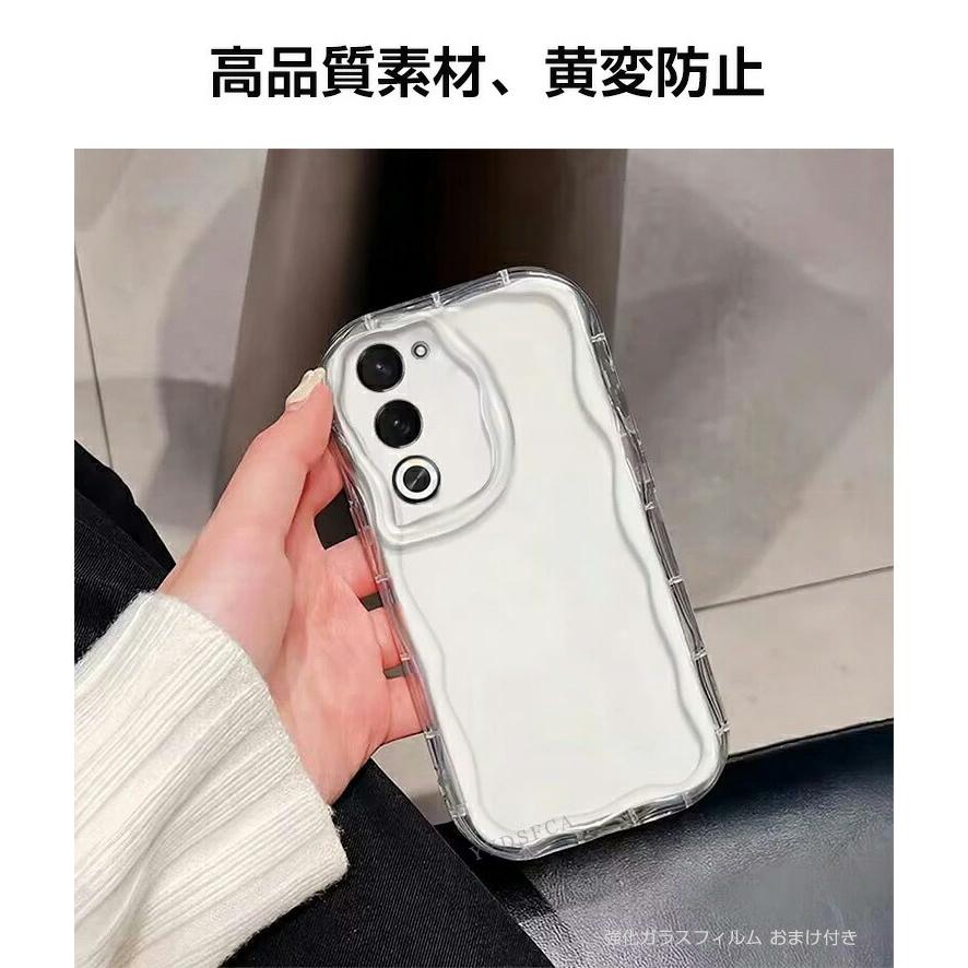 OPPO A5 5G CPH2735 用のクリアケース 耐衝撃 カバー TPU素材 衝撃に