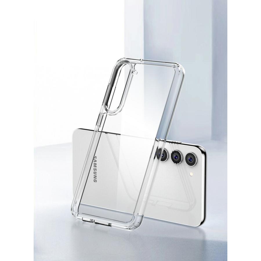 Samsung Galaxy S23 S23+ クリア ケース CASE 衝撃に強い 2重構造