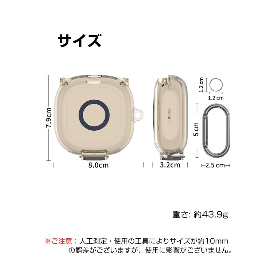 Shokz（ショックス） Shokz OpenFit 2 T920 用 TPU素材のクリア ケース