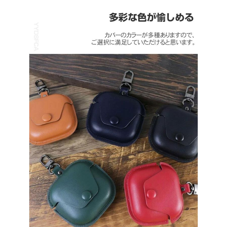 SHOKZ OPENFIT 2 レザーケース付き Shokz OpenFit 2+ ケース 耐衝撃 PUレザー素材のカバー イヤホン