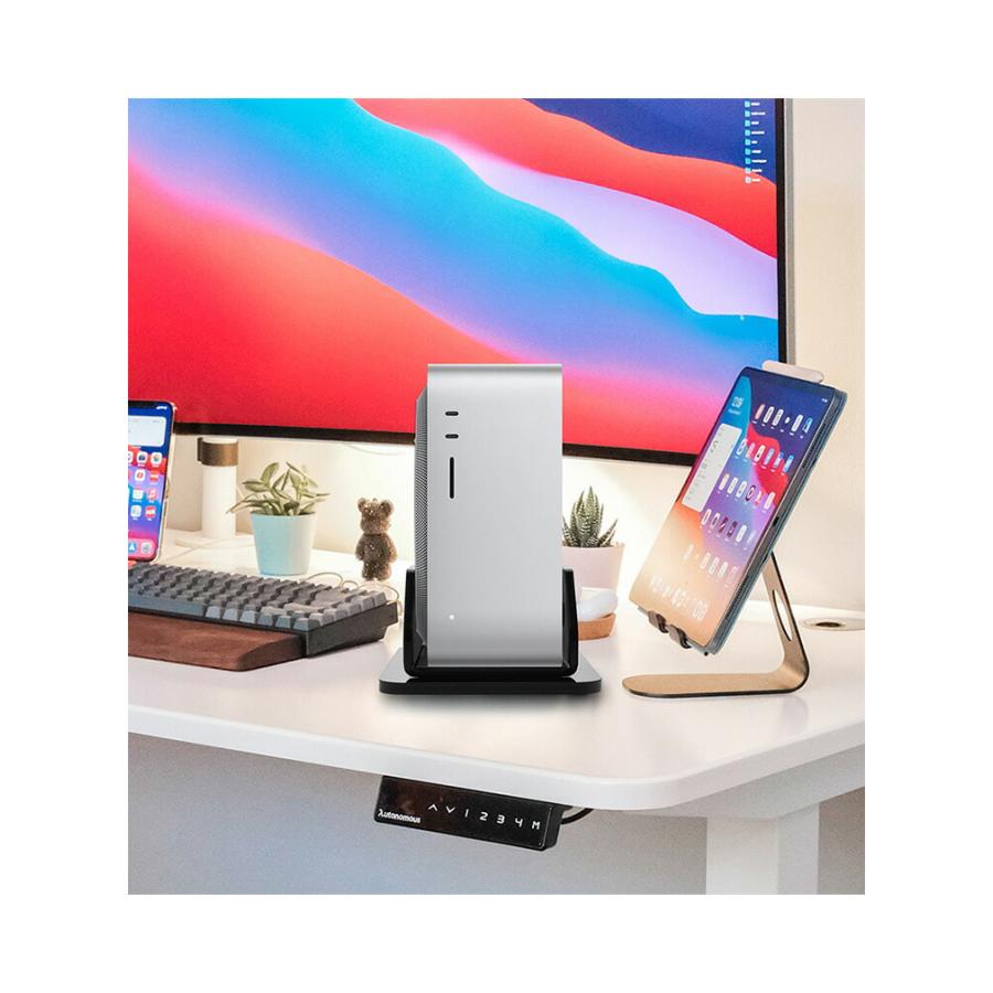 Apple Mac Studio アクリルデスクトップスタンド PCスタンド 縦 Apple Mac Studio アクリルデスクトップスタンド PCスタンド 縦
