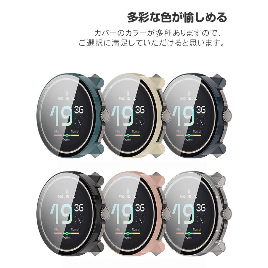 SUUNTO（スント） SUUNTO RACE/RACE S ケース PC素材+強化ガラス フル