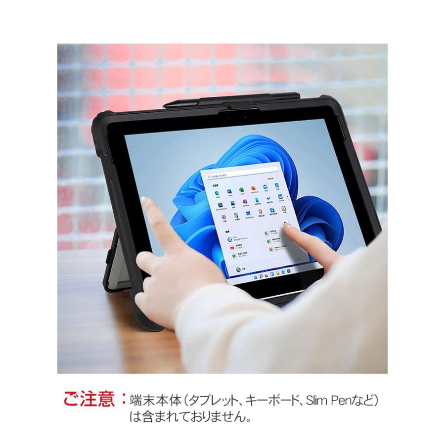 Surface Microsoft Pro 12インチ ケース タブレット 2in1モデル クリア