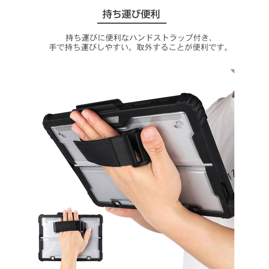 Surface Microsoft Pro 12インチ ケース タブレット 2in1モデル クリア