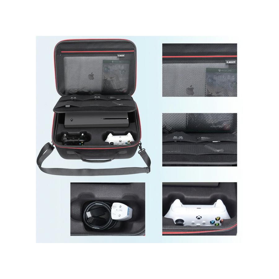マイクロソフト Xbox Series X ワイヤレス コントローラー 本体収納 大容量 専用の収納バッグ ポーチ ケース 耐衝撃 専用のハードケース/カバー_3