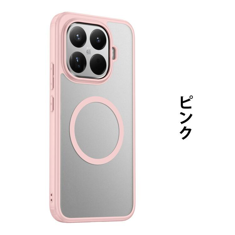 Xiaomi（シャオミ） Xiaomi 17T 17T Pro用の衝撃に強いTPU+PC素材 磁気