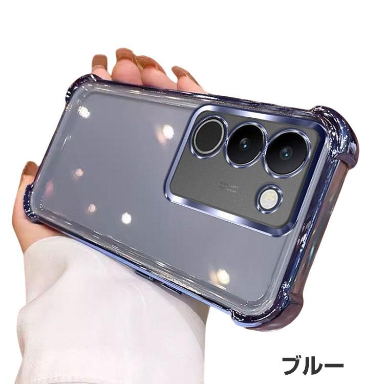 Xiaomi（シャオミ） Redmi 15 5G ケース クリア 耐衝撃 カバー メッキ