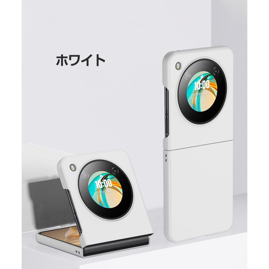 ZTE Libero Flip Nubia 5G ケース 折りたたみ型 PC プラスチック ZTE Libero Flip Nubia 5G ケース 折りたたみ型 PC プラスチック