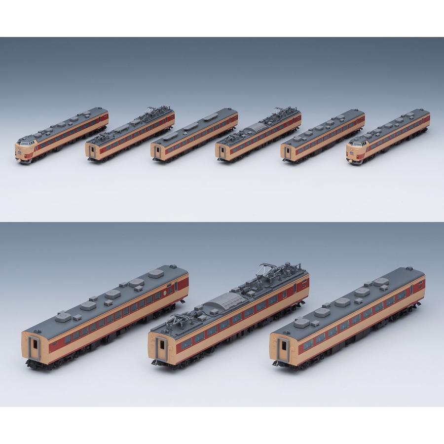 トミックス 国鉄 485-1500系特急電車(はつかり)基本6両＋増結3両