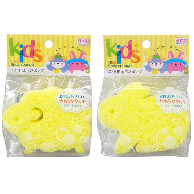お風呂 ボディスポンジ 子供用ボディスポンジ ウサギ ヒツジ セット Set C Bx 019set Vita Spugna 通販 Yahoo ショッピング