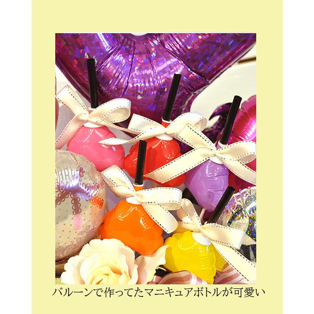ネイルサロン 開店祝い キャンディネイル バルーンアレンジメント Balloonarrange125 風船のお店ビタミンバルーン 通販 Yahoo ショッピング