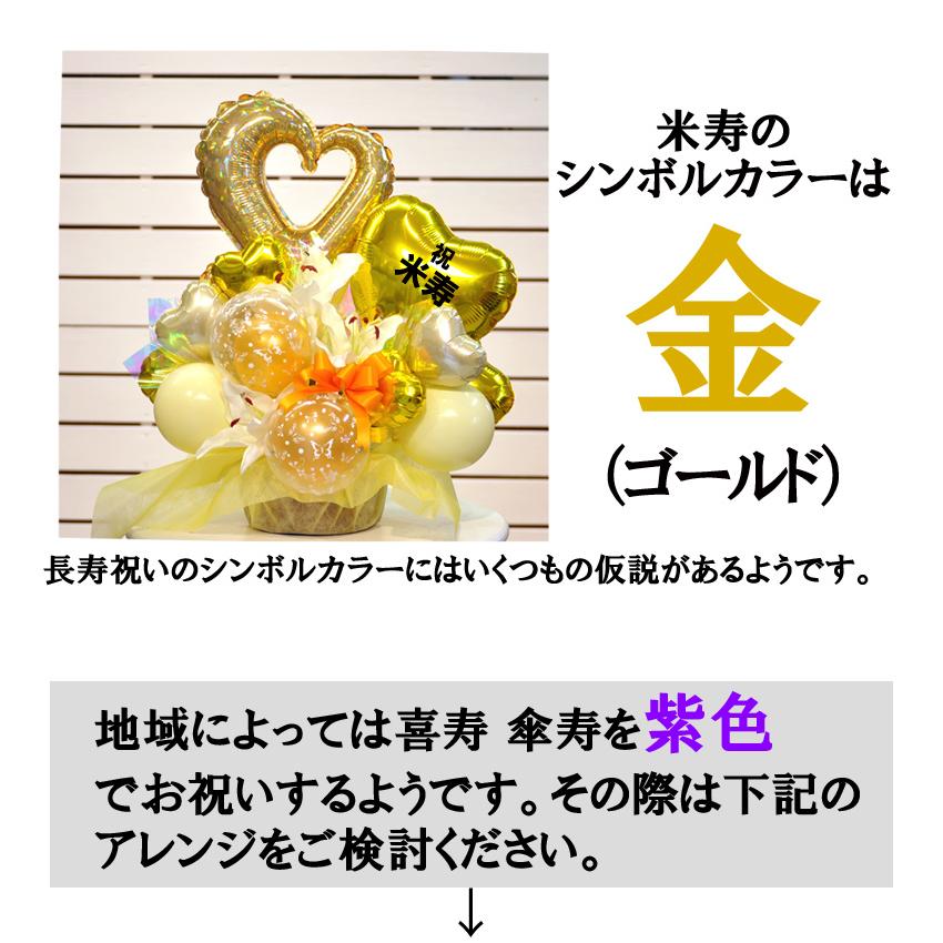 無料発送 送料無料 77歳喜寿 80歳傘寿 歳米寿の祝い 美意延年 オリジナルバルーンギフト Aynaelda Com
