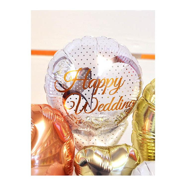 結婚祝い プレゼント バルーンギフト おしゃれ 雑貨 結婚式 バルーン電報 祝電 花 可愛い サプライズ フラワー 会場直送 欠席 お詫び 装飾 バルーンアレンジ　 | ブランド登録なし | 02