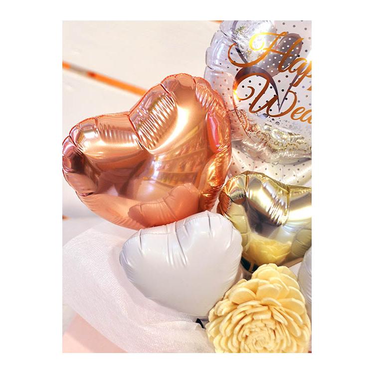 結婚祝い プレゼント バルーンギフト おしゃれ 雑貨 結婚式 バルーン電報 祝電 花 可愛い サプライズ フラワー 会場直送 欠席 お詫び 装飾 バルーンアレンジ　 | ブランド登録なし | 04