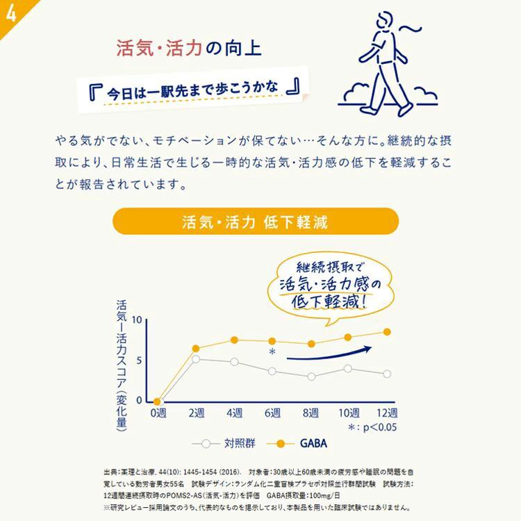 機能性表示食品ビタブリッド デイリー GABA 6袋 睡眠 サプリメント 約90回分_12