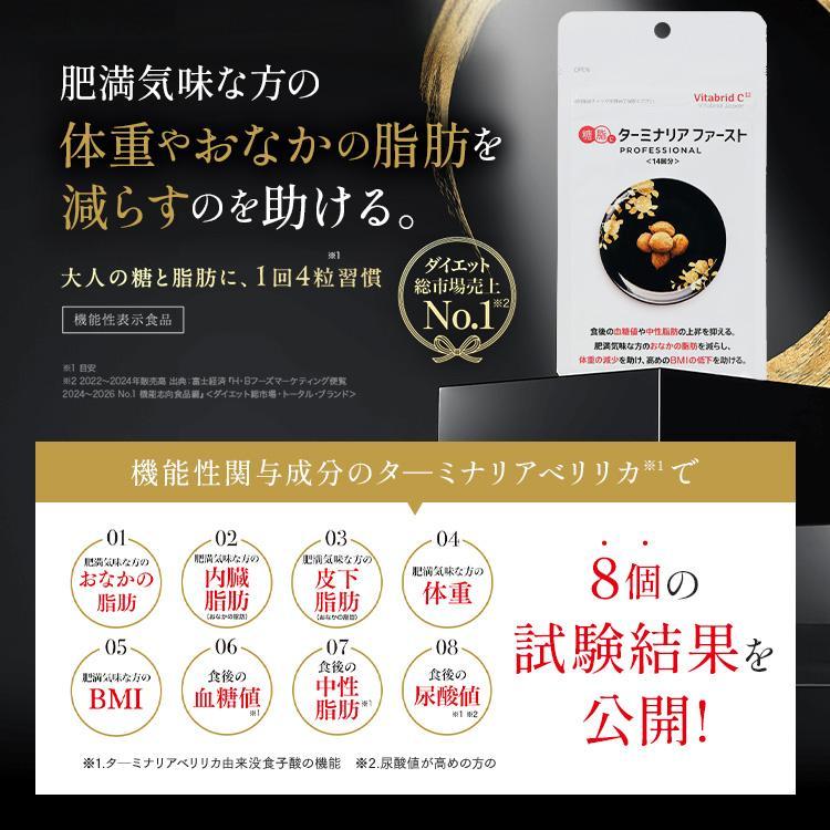 VitabridC ターミナリアファースト お試し 約14回分しがみついた お腹