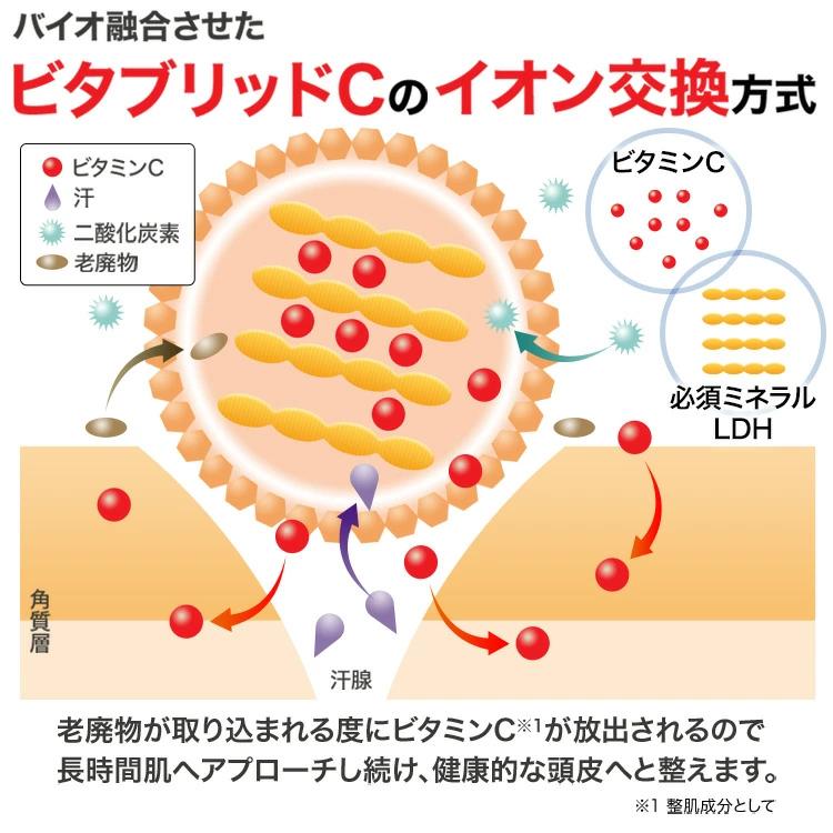 VitabridC 公式ビタブリッドC ヘアートニックセットEX 3本 /男性