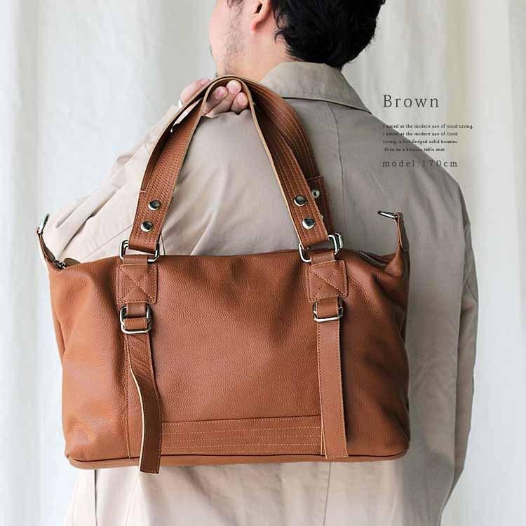 ボストンバッグ メンズ 大きめ 本革 牛革 レザー 2way 大容量 ショルダーバッグ 通勤 通学 シンプル おしゃれ ギフト 2900 Uomo Aroco アロコ 2900 Uomo Vitafelice ヤフー店 通販 Yahoo ショッピング