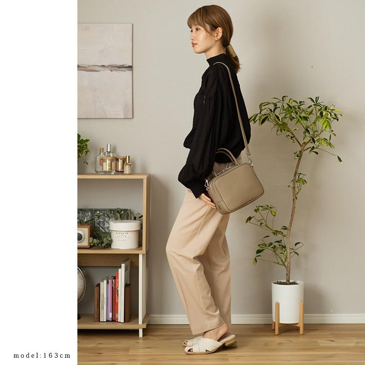 VitaFelice スクエアバッグ レディース 小さめ 本革 2way VitaFelice スクエアバッグ レディース 小さめ 本革 2way