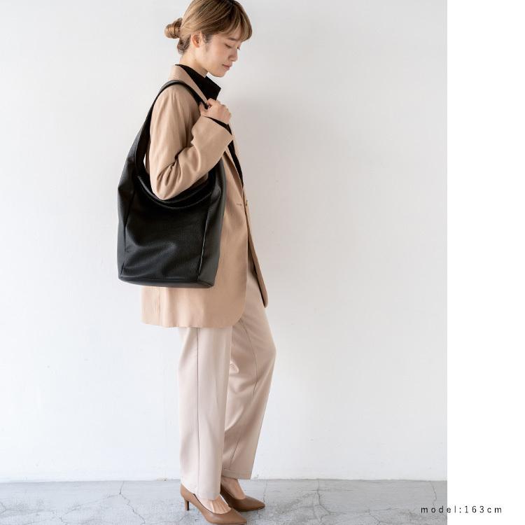 SALE トートバッグ レディース 大きめ A4 大容量 肩掛け バルーン マチあり 軽い 通勤 ワンショルダーバッグ シンプル おしゃれ 人気 binb-p3022y arocoの画像
