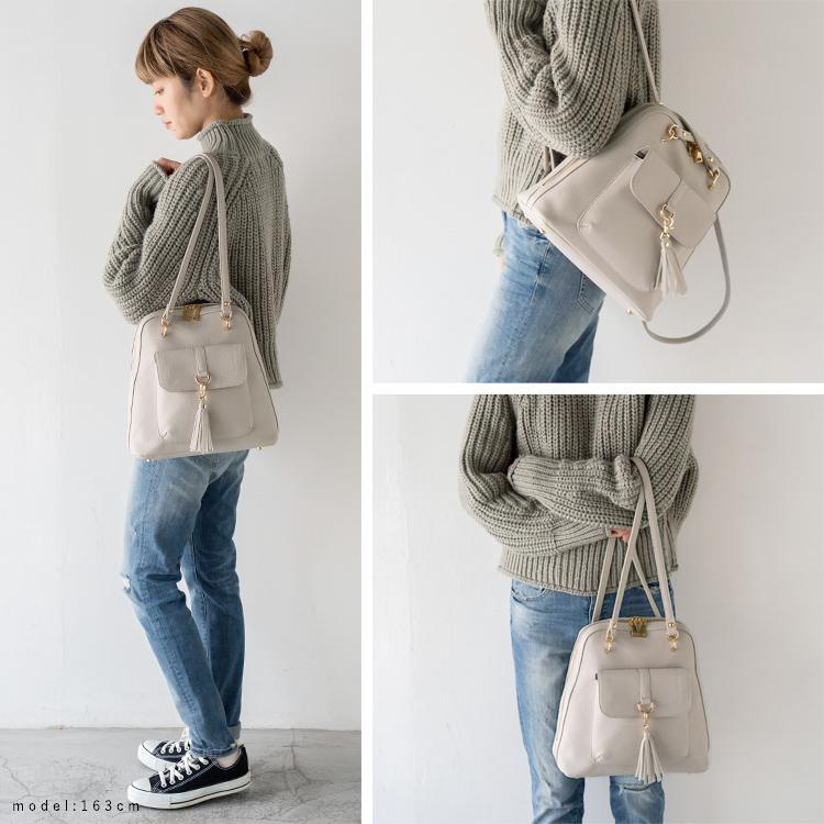 リュック レディース 2way ショルダーバッグ シンプル おしゃれ 仕切り リュックサック バックパック ミニリュック 通勤 通学 binb-p610y Depral/デプラル | VitaFelice | 16