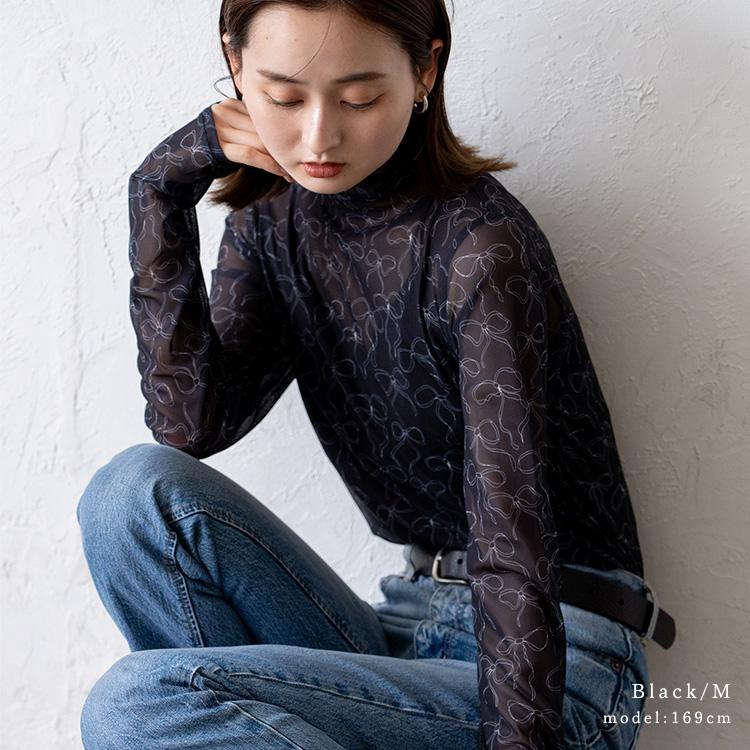 VitaFelice（ヴィータフェリーチェ） sale シースルー トップス