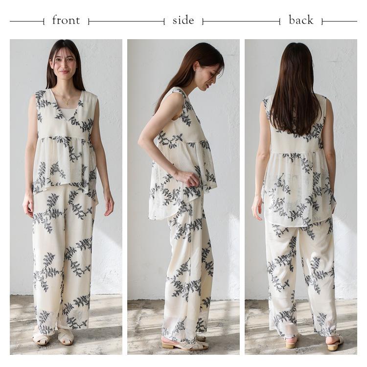 VitaFelice ブラウス レディース Vネック セットアップ可