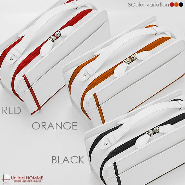 セカンドバッグ メンズ United HOMME ユナイテッドオム 馬革 ゴルフ用 シンプル おしゃれ 大人 収納 小物入れ bmld-uh-2175 aroco/アロコ