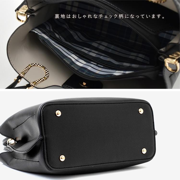 VitaFelice ハンドバッグ レディース 小さめ 2way 肩掛け 斜