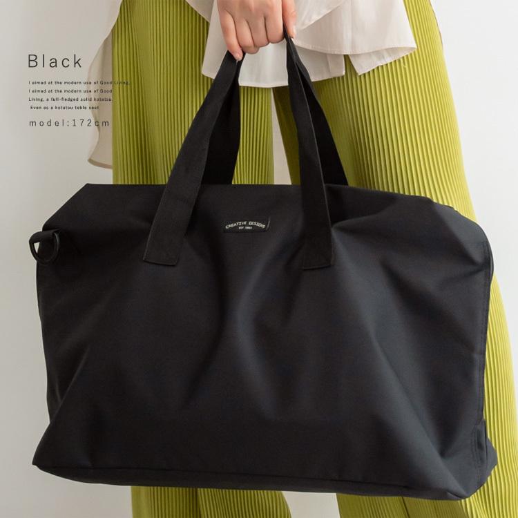 Risa❤️❤️ 2点セットブラウン トートバッグ ボストンバッグ大容量 ボストンバッグ レディース 大容量[品番：NNNA0002922]｜ninon