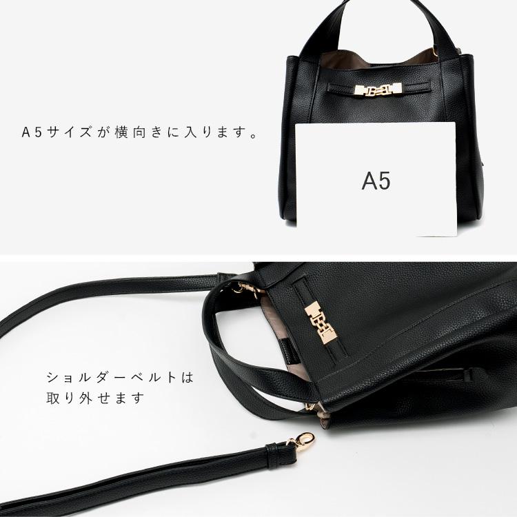 VIP会員限定 ノベルティ ショルダーバッグ ハンドバッグ ブラック VitaFelice（ヴィータフェリーチェ） ハンドバッグ レディース 小さめ