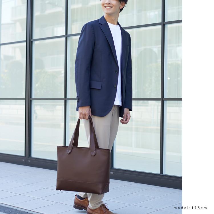 ビジネスバッグ/トートバッグ 大容量 Amazon.co.jp: [ムラ] トートバッグ カウレザー 本革 メンズ 大容量