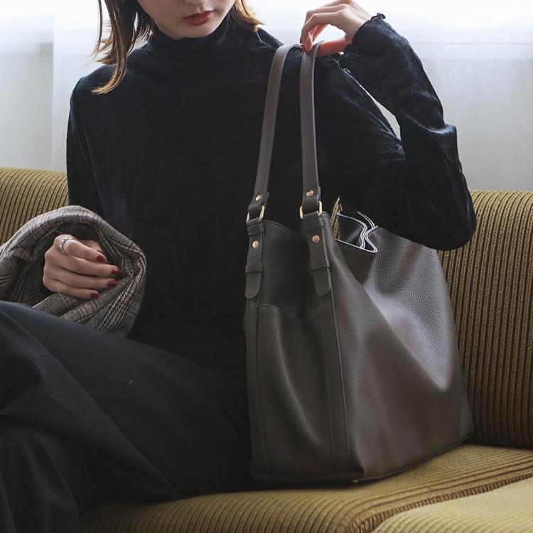 美品✨ピーアイディー セルヴァ 2way A4 トート・ビジネスバッグ 本革 ピー・アイ・ディー P.i.d PID トートバッグ メンズ ブランド ビジネス