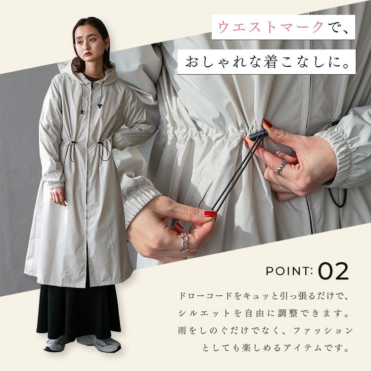 VitaFelice（ヴィータフェリーチェ） レインコート レディース レイン