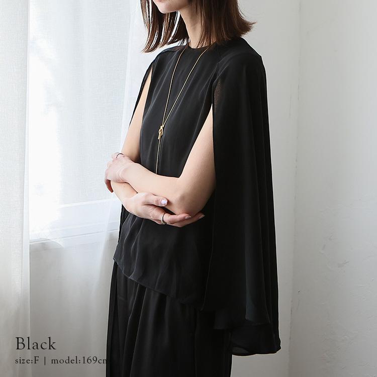 スリットスリーブシャツ No Rule No Line sale ブラウス レディース トップス スリットスリーブ