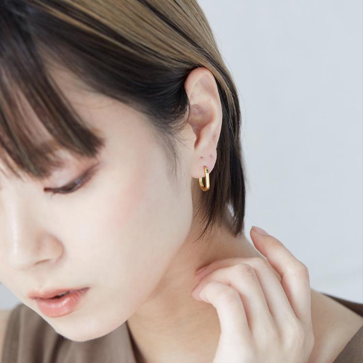 VitaFelice（ヴィータフェリーチェ） ピアス レディース フープ 小さめ 