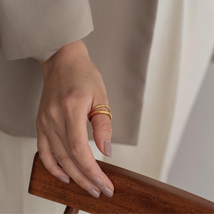 VitaFelice（ヴィータフェリーチェ） 指輪 レディース ステンレス k18