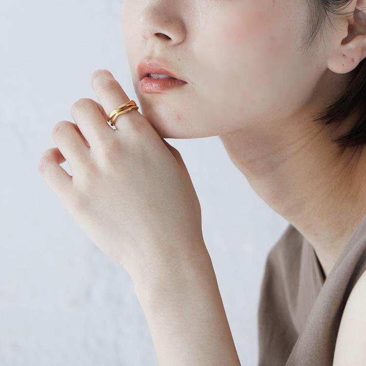 ミントさん専用 CHIEKO+ ゴールドリング 13号 新品 ミントさん専用