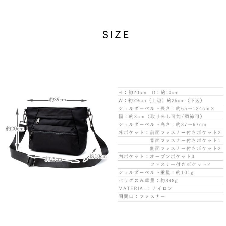 VitaFelice ショルダーバッグ レディース 10ポケット 斜めがけ VitaFelice ショルダーバッグ レディース 10ポケット 斜めがけ