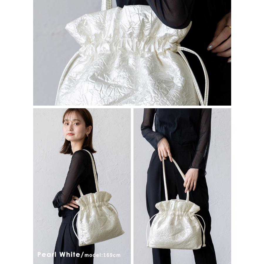 【茎わかめさん着用】Innerraum パネル ショルダーバッグ VitaFelice（ヴィータフェリーチェ） sale ショルダーバッグ