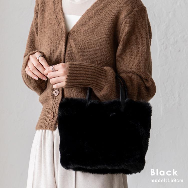 ファーバッグ VitaFelice（ヴィータフェリーチェ） トートバッグ レディース ファー