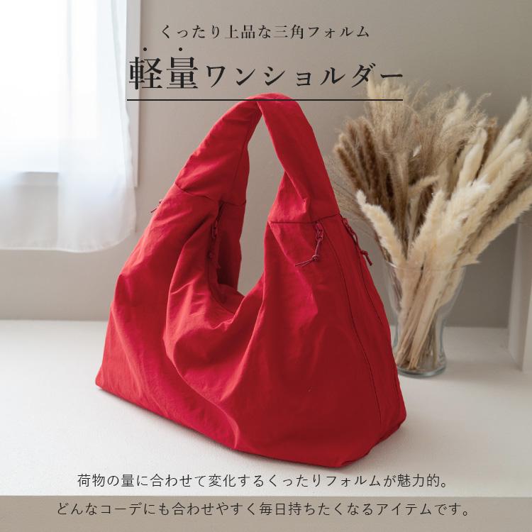 ミィ 肩に沿う本革 赤ショルダートート｜軽量・大容量 No.2125 VitaFelice（ヴィータフェリーチェ） トートバッグ レディース ワン
