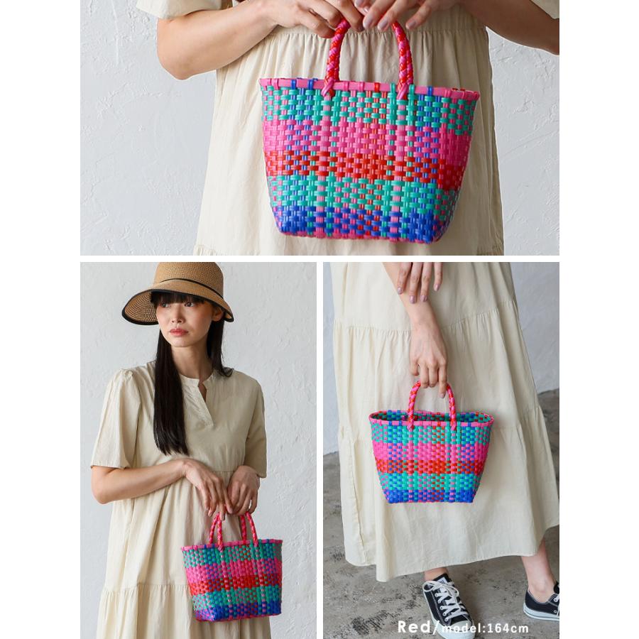 カゴバッグ、メルカドバッグ Letra かごバッグ カゴバッグ メルカドバッグ モンタナ ブラック