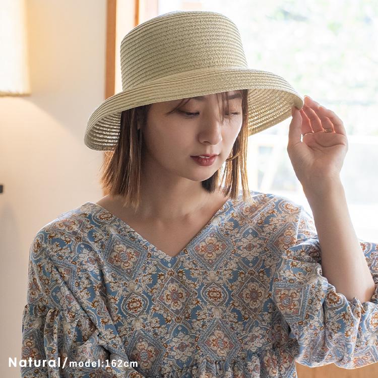 VitaFelice SALE 帽子 レディース カサブランカハット ペーパー