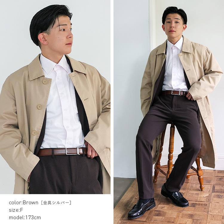 VitaFelice（ヴィータフェリーチェ） ベルト メンズ 穴なし 本革 無