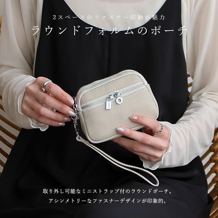 VitaFelice（ヴィータフェリーチェ） ポーチ レディース 小物入れ 牛革