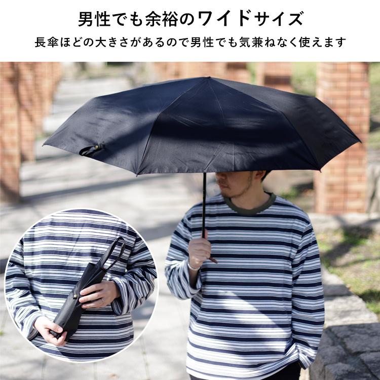 VitaFelice（ヴィータフェリーチェ） 日傘 メンズ 完全遮光 ワイド傘