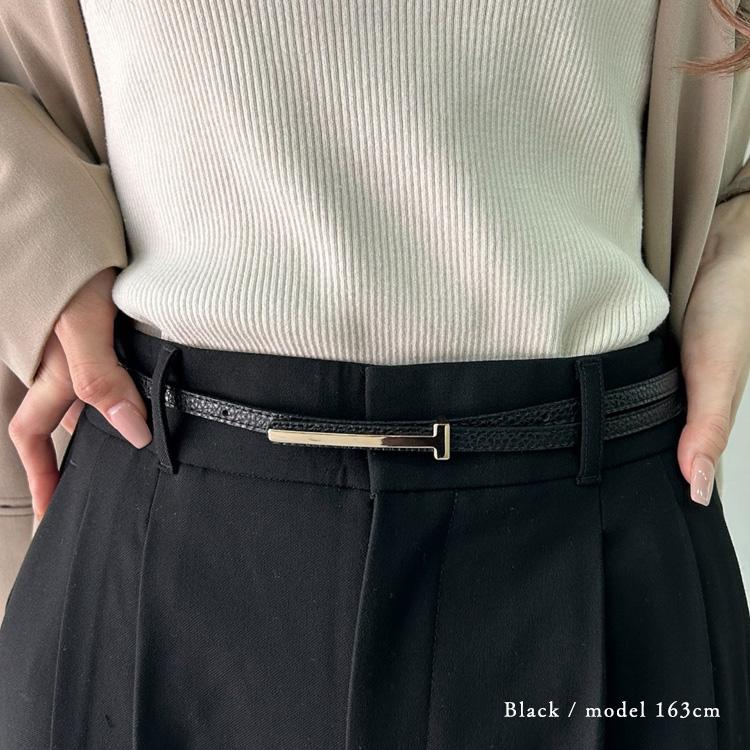 VitaFelice ベルト レディース ワンピース用 おしゃれ 細め T