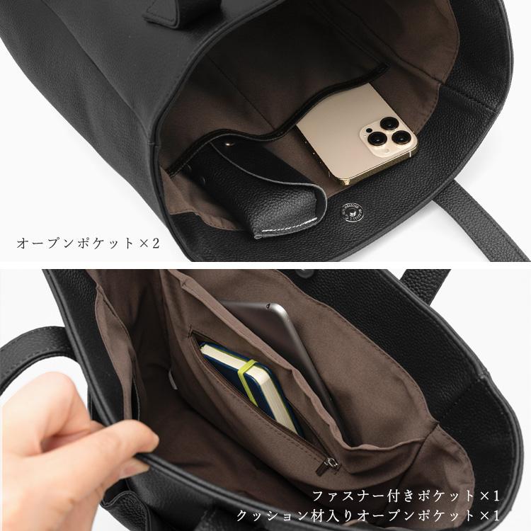 SALE トートバッグ レディース 本革 a4 縦型 フロントポケット a4 レザー 上品  通勤バッグ  肩掛け ビジネスバッグ sib-20056n arocoの画像