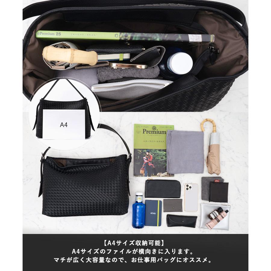 SALE トートバッグ レディース メッシュ ワンハンドル ショルダー ベルトハンドル a4 大容量 軽量  通勤 ビジネス 底鋲  sib-20067p  arocoの画像